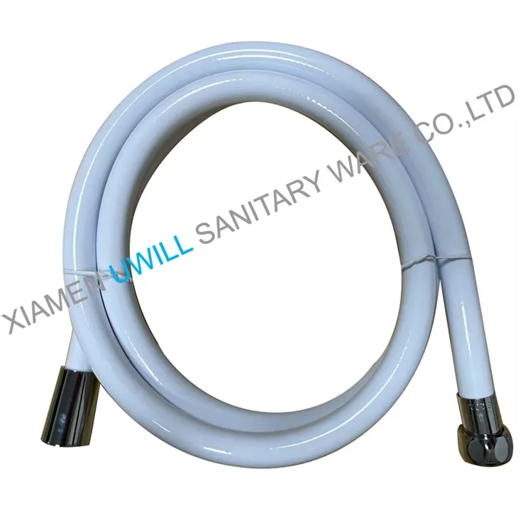 WRAS Certify PVC White Shower Hose
